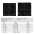 德力西轴流式风机金属防护网 保护防尘罩 通风机风扇网罩 风扇过滤网 金属防护网 适合92mm风扇