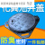 大团小圆铸铁化粪池圆形窨井盖下水道盖300小井盖走小车污水井 圆形300mm密封承重小车款