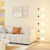 米族新款落地灯客厅沙发灯北欧轻奢艺术极简设计墙角灯具简约卧室床头 奶油色-145CM-三色