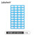 LABSHARK 实验室用标签纸不干胶标签贴 标签纸蓝（120*205mm） 20000枚（10包）