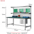 固士邦防静电工作台电子厂操作桌轻型维修桌GC695二抽带插座1.8米