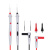 埃塔ETA4362WS测针可拆换 万用电表线 硅胶表笔表棒测试线10A 红黑各一定制
