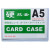 定制适用硬胶套透明文件套卡士卡套营业执照保護套卡套證件卡袋 大B4(横式35丝)