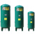 正容储气罐0.3/0.6/1/2/3/5立方空压机压力罐气泵真空缓冲罐正博 4立方8公斤压力绿色