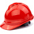 安全帽工地玻璃钢头盔国标施工中国建筑ABS领导防护劳保印字定制 V字透气型橘红色