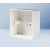 PVC接线盒性能 阻燃形状四方形型号86HS80安装方式 暗装