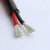 CN30 YGC硅胶电缆2/3/4芯国标 耐高温硅胶护套线阻燃镀锡铜芯电线 单位：卷 3*0.75-100米