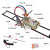 北沭定制上海华威CG130100型半自动火焰切割机小乌龟气割机改进型割圆 华威CG130切割机改进型