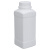 级大口方形塑料瓶分装瓶密封化学HDPE试剂瓶取样瓶1000ML毫升 1000ML黑色*15个