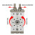 星辰旋转气缸90度/180度MSQB/HRQ10A/20A/30A/50A/70/100摆动气缸 XC-MSQB3A