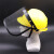 割草机防护面罩钢丝网面具防爆防冲击防飞溅面屏园林工作帽子 铝架+面罩+安全帽一套