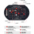 雅奇仕车载蓝牙重低音炮12v24v汽车货车音响家用音箱收钱播报木质 木纹棕8英寸低音喇叭方形 12V/24V/220V插电版