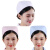 安巧象  护士帽涤棉护士护士长医师无檐高顶白粉蓝工作帽 【护士帽】薄款蓝色 