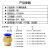 气动铜快速快插气接头PC8-02螺纹直通气咀PC4-m5 6-01 PC10-02 蓝色PC6-03