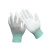 碳纤维静电涂指手套劳保耐磨加厚涂掌浸胶男女电子厂专用PU涂层 碳纤维涂指手套 XS