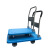 安达通 折叠小推车 搬运拉货轻便多功能便携式塑料平板车 400kg  60*90  轻音