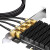TP-LINK PCI-E网卡 AC3200双频无线网卡2.4G+5G双频台式3167M高速内置MU-MIMO功能模拟AP四天线 TL-WDN8280