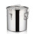 良至 不锈钢密封桶 不锈钢带盖储物桶密封桶储水桶手提式大容量提水桶圆桶 40*60cm容量78L
