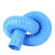 通风管道排风管PVC塑吸弹力伸缩橡胶软管工业吸尘排烟 蓝色加厚型 内直径110mm/每米
