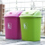 特大号户外垃圾桶 带盖家用厨房垃圾桶小区环卫垃圾箱办公室商用不含税运 65L绿色