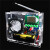 鑫凯辰 可充电FM调频数字收音机焊接套件液晶显示DIY制作散件TJ-56-558套件套件+锂电池+喇叭+亚克力外壳