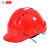 诺坎普防护 安全帽abs适用工地透气建筑工程领导监理加厚电工 舒适玻璃钢 三筋ABS透气款红色