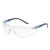 霍尼韦尔（Honeywell）S300L护目镜 300310蓝款透明镜片男女防风防尘防沙防防护眼镜