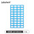 LABSHARK 实验室用标签纸不干胶标签贴办公贴纸手写 标签纸蓝（120*205mm） 20000枚（10包）