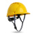 安全帽工地男ABS建筑工地加厚施工电工透气盔国标领导监理定制 反光橙色