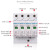 T2二级电涌保护器NU6-40KA2P3P4P/1浪涌防雷保护器避雷器 4P(三火一零一地) 120KA