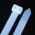 工业级自锁式尼龙扎带大中号强力塑料扎线带电线捆扎线束带白黑色 【8*500】白色 100条