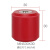 一南mns绝缘子低压支柱式零排海坦m8环氧树脂支撑固定桩高压红色 MNS 30*30 M10