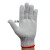 劳保手套针织棉纱棉线尼龙防护线手套工作防滑加厚（100个起拍） 漂白粗线530克(白色手套)