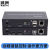 凯贺千兆KVM光纤SC延长器20KM单模单纤SC光端机HDMI+USBfiberextender带音 HDMI环出USBIR 光纤20KM/网线120米 20000m