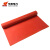 HUATAI 耐高压光面平面绝缘垫，绝缘胶板 红色，12mm厚 1m宽 10米/卷，35kv