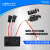 定制适用MTC110A 1600V可控硅模块MTX90A160A200A300A-16双向大功 可控硅3-32VDC控制器