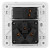 （SIEMENS）插座三孔16A强电面板 适用86型 远景系列雅白色 16A三孔带开
