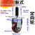 2寸3寸4寸圆管膨胀式精益管脚轮万向轮工作台轮复合管线棒管轮子 深卡其布色