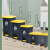 脚踏式垃圾桶商用庭院户外大号带盖厨房防蚊虫饭店脚踩大容量箱 50L绿色（厨余垃圾） 加厚