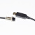 USB转4孔航空头适用PC-6气象监测仪RS485串口通讯线 5m