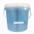 量桶大容量带刻度塑料量杯10L20升5L3计量桶带盖84配比容器 3L透明桶机打刻度-特厚带盖