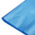 普利赛拉 彩色平口垃圾袋 垃圾分类袋加厚大号干湿垃圾袋彩色平口塑料袋 蓝色90*110（50个） /包