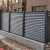 KULMQ 铝艺中式护栏别墅庭院户外围墙栏杆阳台楼顶百叶围 1*1米