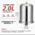 定制产品家用冷热水增压泵自吸泵压力罐1L2L压力罐气压罐水泵议价 2L压力罐304不锈钢(常规)