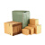 纸箱子邮政快递物流打包盒半高箱搬家包装纸盒加硬 三层AA（加硬） 200个 6号(260x150x180mm)