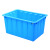 加厚牛筋塑料水箱长方形耐用储水桶大容量家用养鱼箱水产箱塑料桶 614白色（可装87KG水）