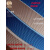 纺机导辊包胶验布卷布机滚轮防滑胶皮滚筒包胶糙面颗粒带辊轴传动 蓝色糙面需要几米拍几米宽40mm