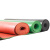 沁度高压绝缘垫 配电房胶皮垫防滑柔韧耐磨厚358mm 橡胶板地毯10kv 红色条纹 1米*10mm*2.5米 35KV(