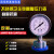 北京布莱迪YTNP63F6不锈钢耐震隔膜压力表卫生型快装卡盘防腐 轴向安装0-2.5mpa