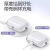 领优创活airpods pro二代保护套airpods pro2适用apple苹果AirPods1/2保护壳蓝牙耳机防摔防尘防透明软壳 【高透款】赠送挂绳 苹果AirPods Pro2（C口 2023